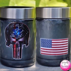 EMS Can Koozie Epoxy Sealed